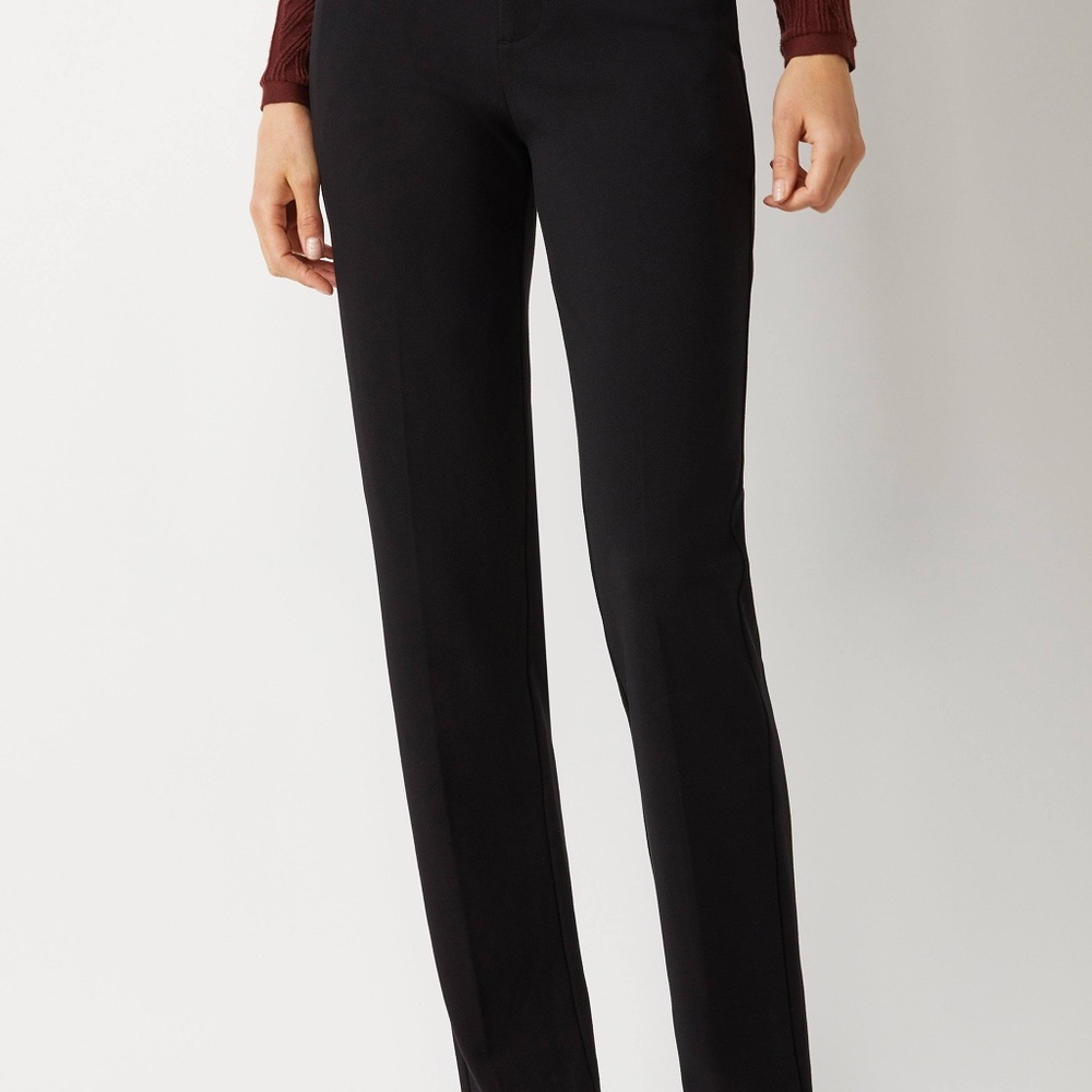 Ecru Spring Trouser with Button Detail in Black size 4 NWT